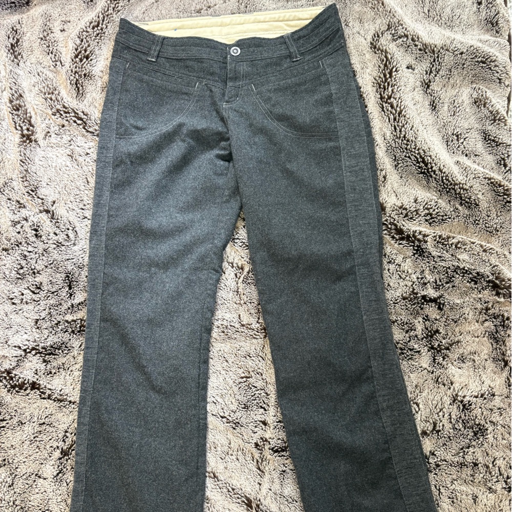 Kuhl Gray Straight Leg Women's Wool Pants
